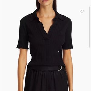 Helmut Lang black short sleeve